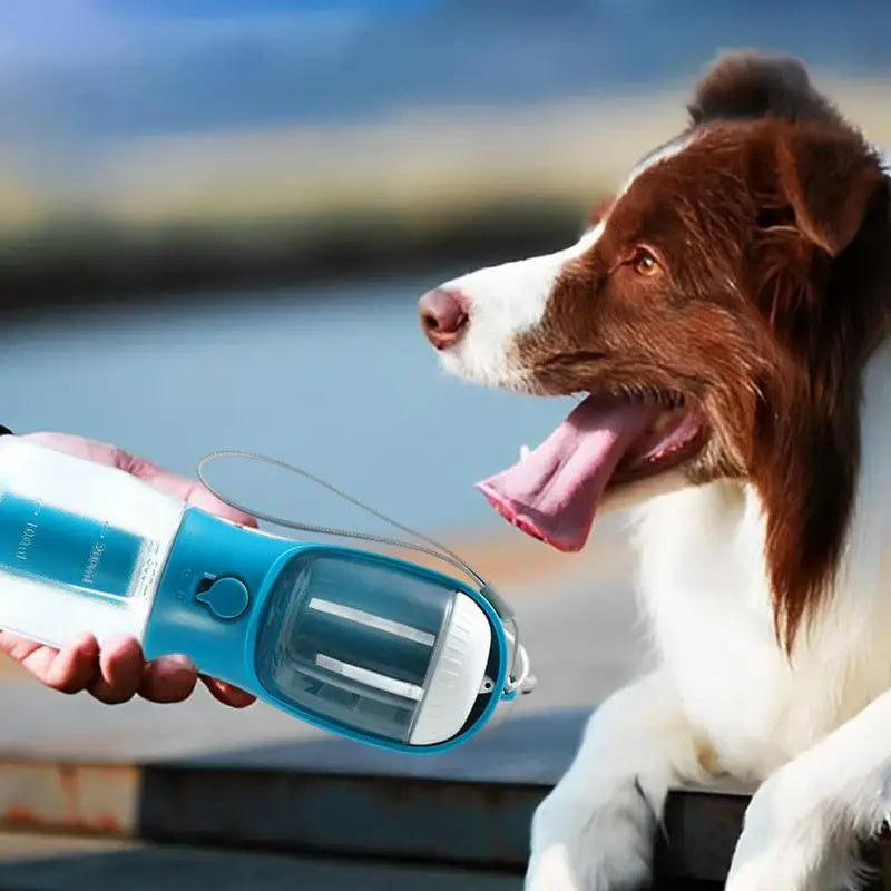 . 3-in-1 , Dog Water Cup Drinking Food Garbage Bag Three-in-one Portable Small Multi-functional Pet Cups Pets Supplies
